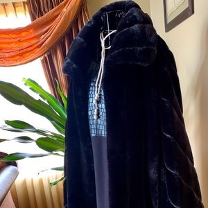 Faux Fur Coat / New Without Tags / Never Worn